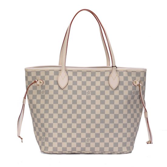 Mujer Moda Clásico Cuero Bolso Louis Vuitton N51107 Oro